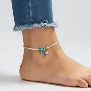 Starfish Ankle Summer Boho Bracelet
